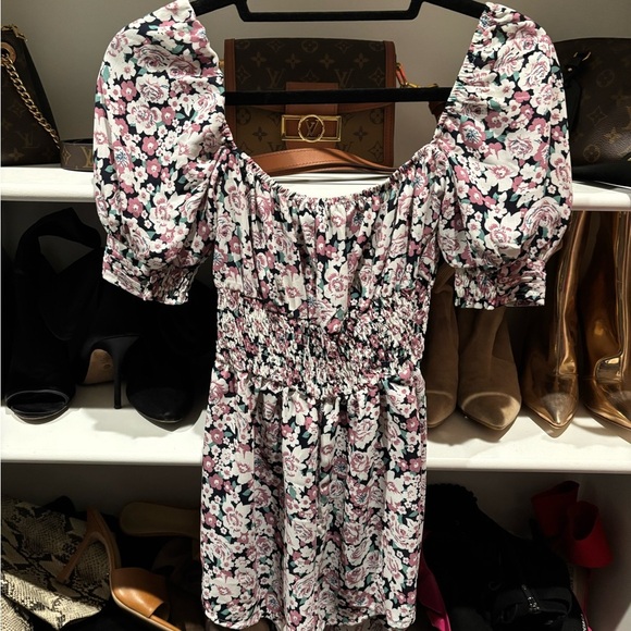 Fashion Union Dresses & Skirts - Floral Puff Sleeve Romper